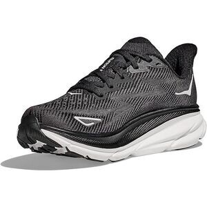 Hoka One Womens Clifton 9 Road Running Shoes - Black/White